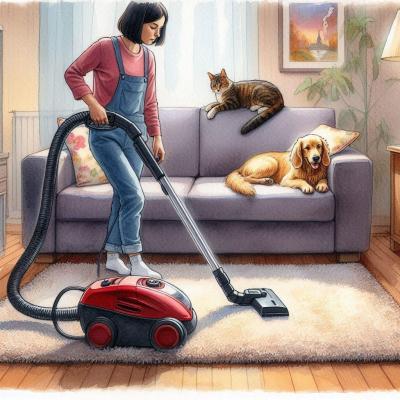 Aspirateur traineau tapis