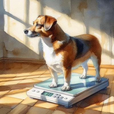 Balance plateau jack russell terrrier