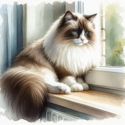 Chat ragdoll