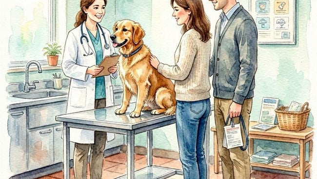 Consulatation chez le veterinaire