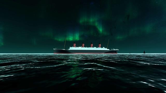 Northern lights  Titanic