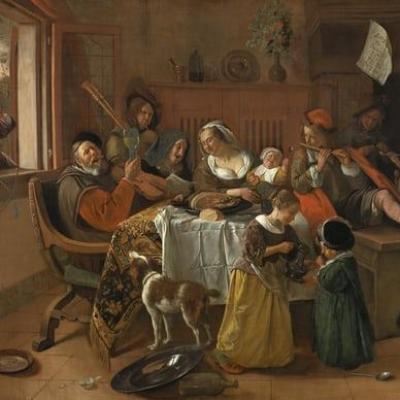 Joyeuses fêtes  de Jan steen