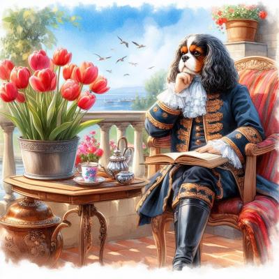 Cavalier king charles spaniel gentledog