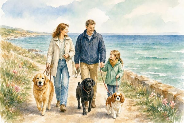 Sentier du littoral : balade en famille