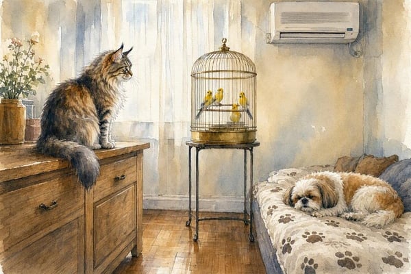 Shih tzu canari