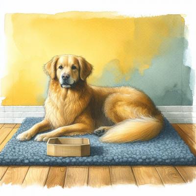 Tapis bleu rafraichissant
