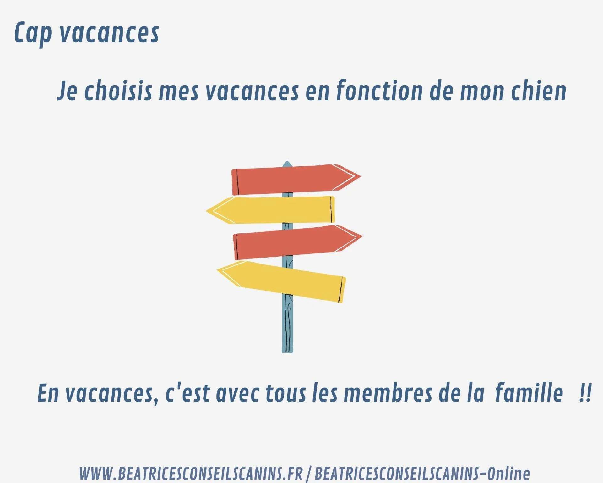 Cap Vacances avec son chien